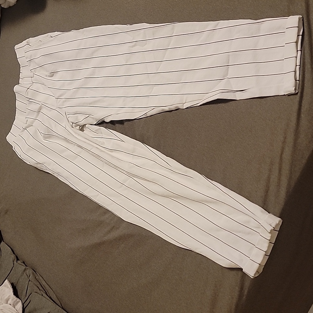 Small Bershka pinstrip pants